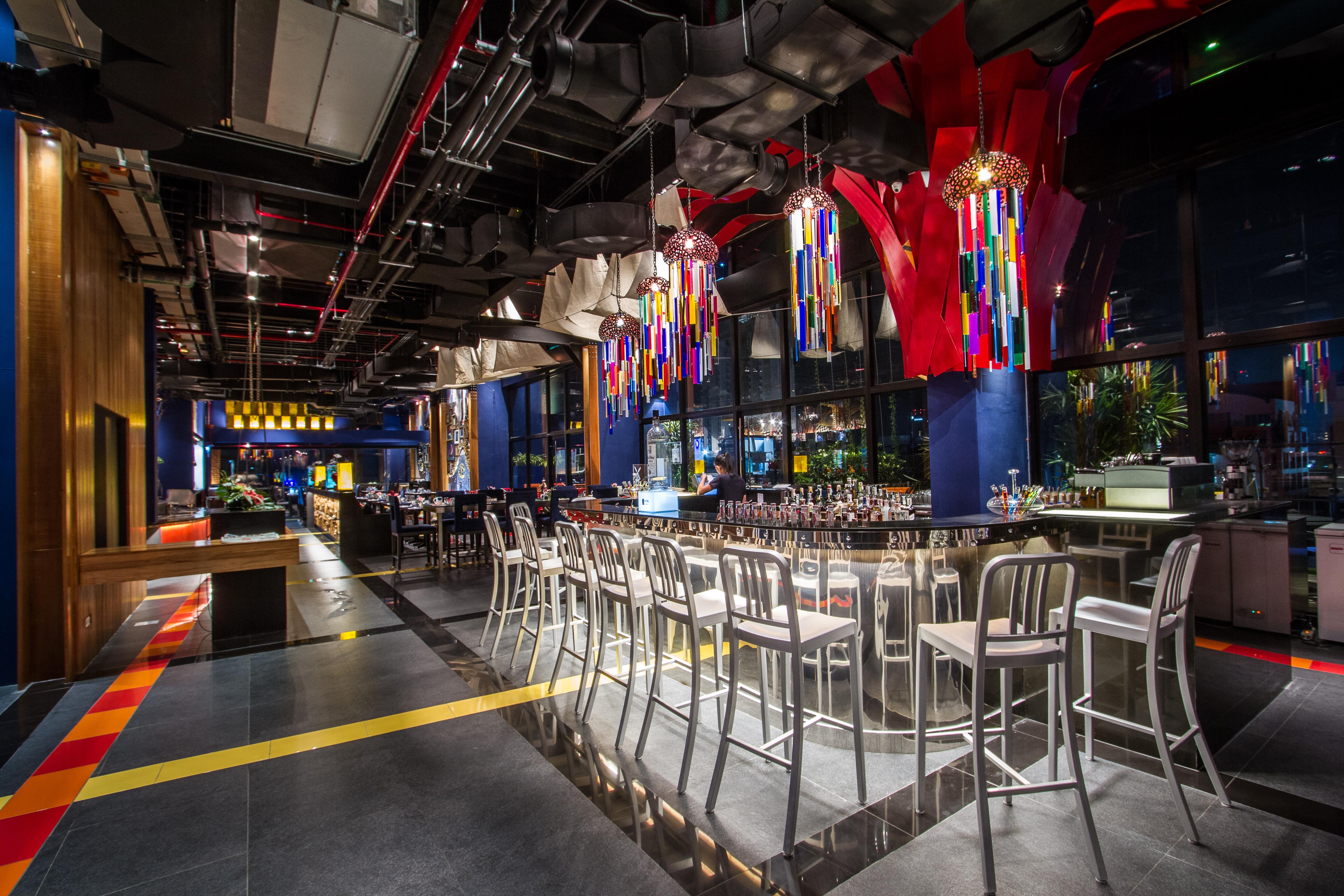 فندق سيام آت سيام ديزاين باتايا المظهر الخارجي الصورة Interior of the restaurant